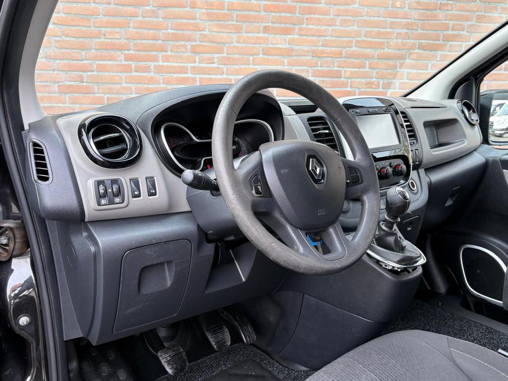 Renault Trafic 1.6dCi 126PK Dubbelcabine Lang / Euro6, Auto's, Voorwielaandrijving, Stof, Gebruikt, Met garantie (alle)