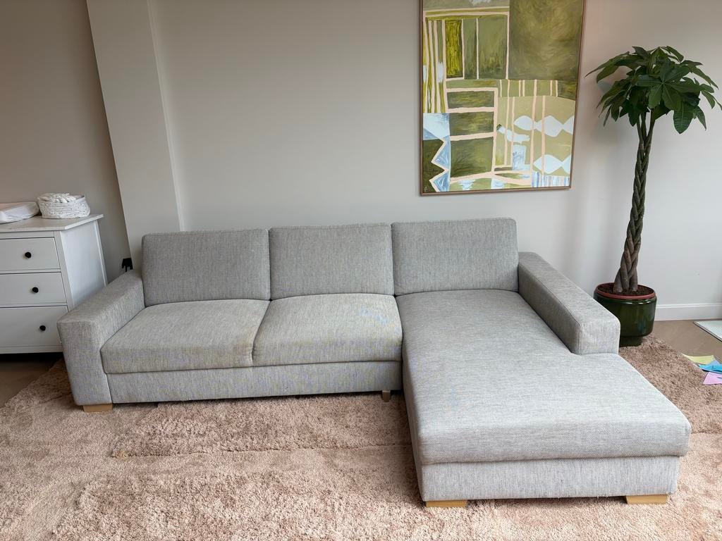 IKEA SÖRVALLEN hoekbank, 3-zits, Huis en Inrichting, Ophalen, Gebruikt, Hoekbank, Driepersoons