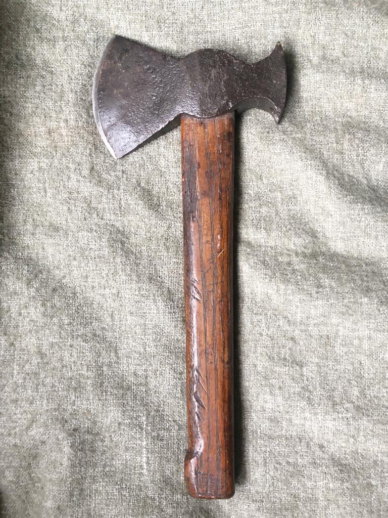 Antieke timmermansbijl, Ophalen of Verzenden