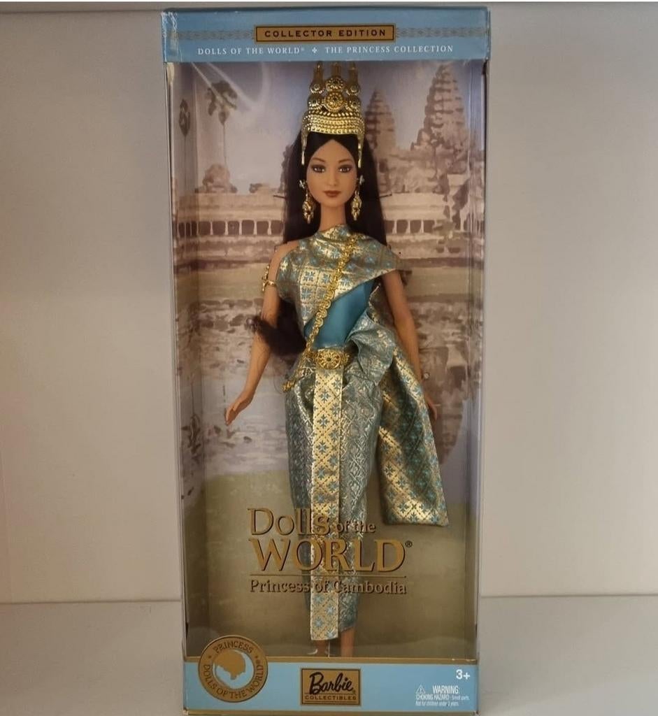 Barbie Princess of Cambodia dolls of the world 2003 NRFB, Verzamelen, Ophalen of Verzenden, Nieuw, Fashion Doll