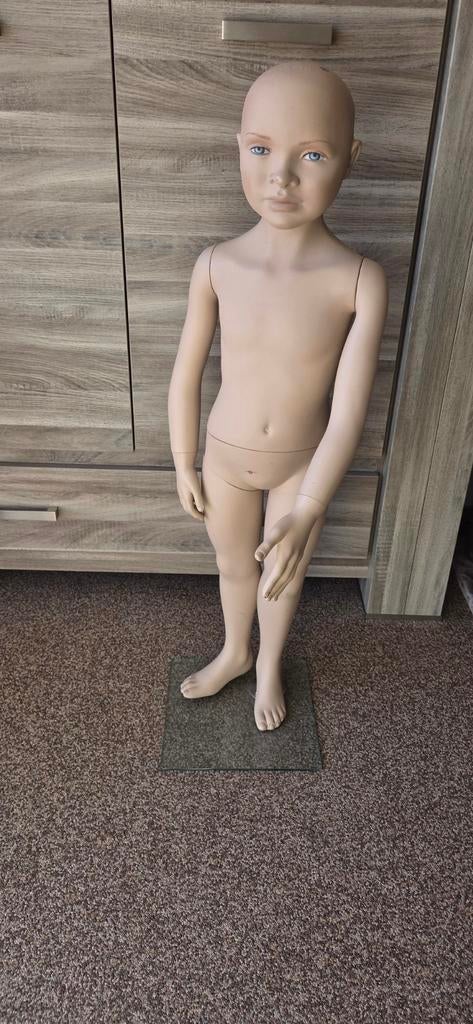 Paspop kind op voet, Ophalen, Gebruikt, Paspop