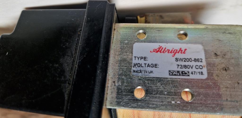 Onderdelen heftruck contactslot electro motor 48V 15Kw B22, Ophalen of Verzenden, Gebruikt