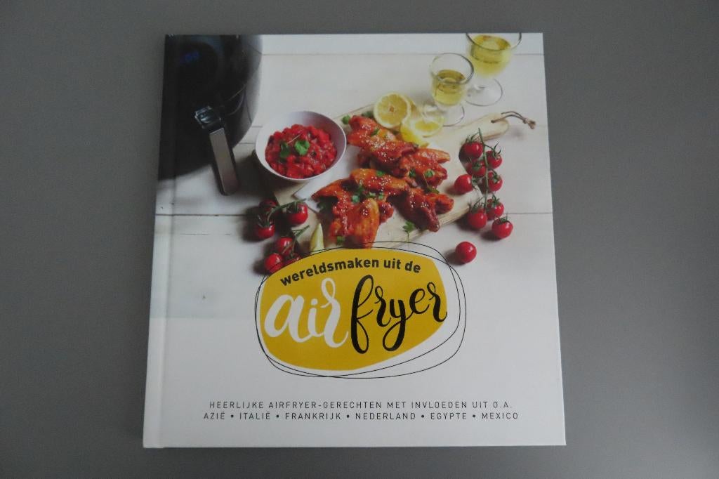 Wereld smaken uit de airfryer, Boeken, Kookboeken, Ophalen of Verzenden, Zo goed als nieuw