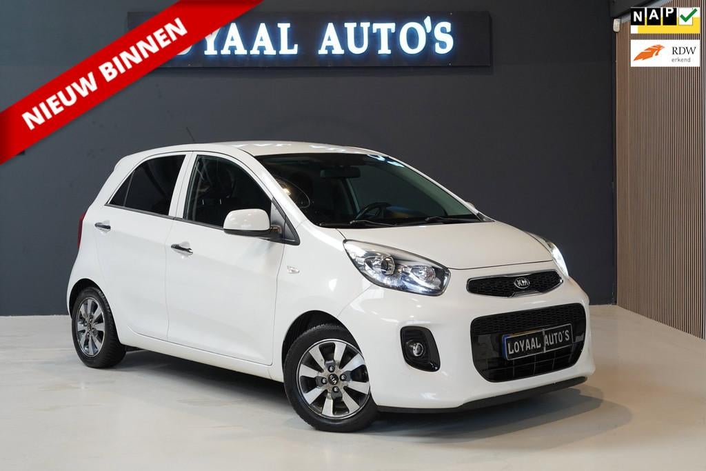 Kia Picanto 1.0 CVVT First Edition | AIRCO | CRUISE | ELEK.R, Voorwielaandrijving, Euro 5, Stof, Gebruikt