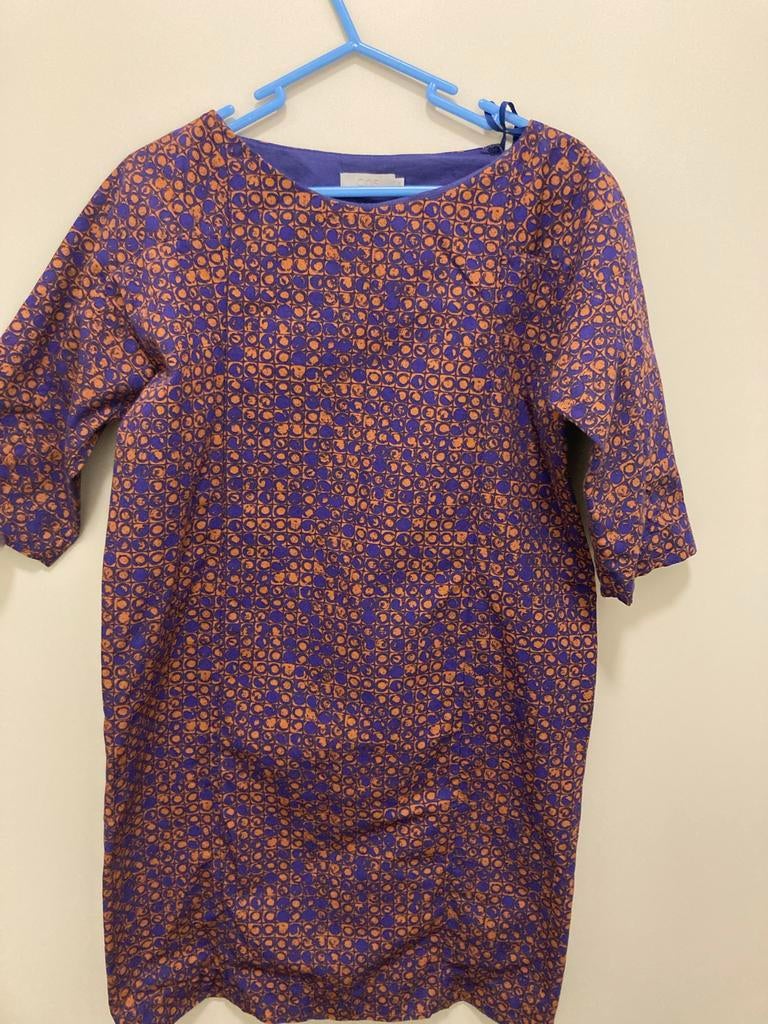 Jurk Cos, maat 38, Maat 38/40 (M), Paars, Ophalen of Verzenden, Knielengte