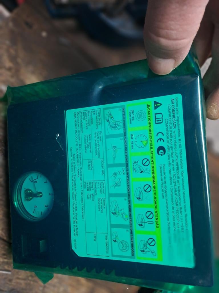 Reparatieset voor onderweg - Bandenreparatie compressor, Auto-onderdelen, Overige Auto-onderdelen, Ophalen of Verzenden