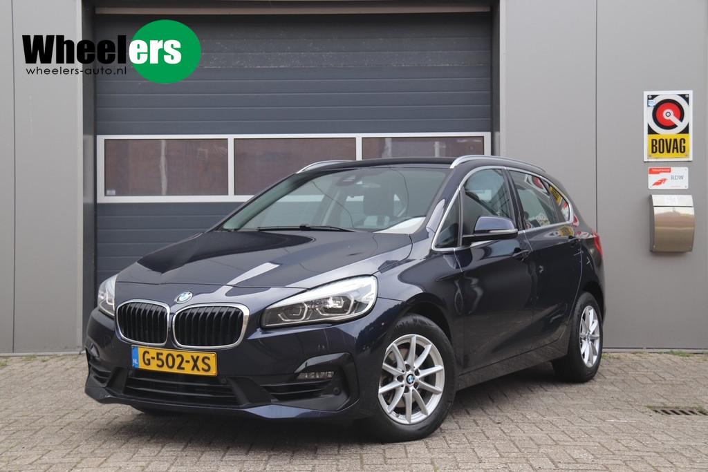 BMW 2 Serie Active Tourer 218i Executive Edition automaat,Sp, Auto's, BMW, Stof, Gebruikt, Blauw, Bedrijf