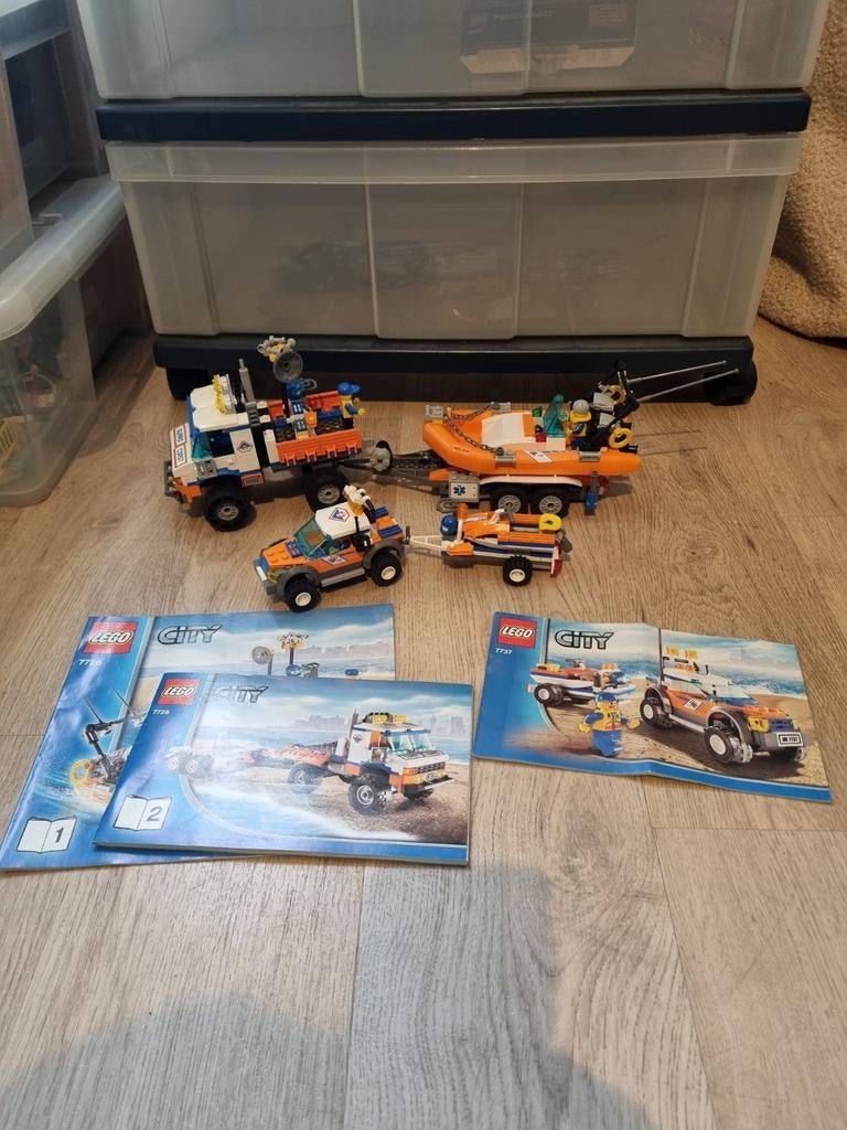 Lego 7726 + 7737, Hobby en Vrije tijd, Ophalen of Verzenden, Zo goed als nieuw