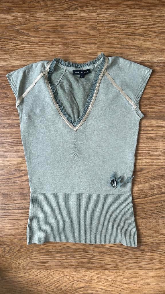 Watcher top maat L, Maat 42/44 (L), Ophalen of Verzenden, Zonder mouw, Gedragen