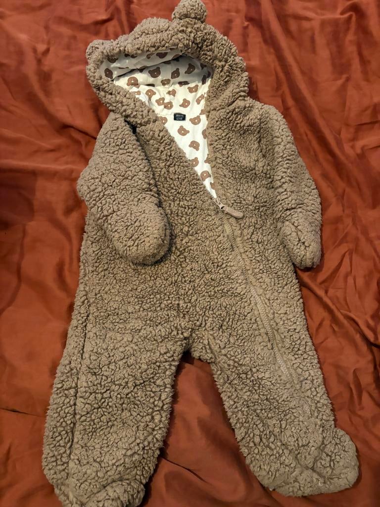 Schattig Berenpakje Maat 62/68 - Warm en Zacht, Ophalen, Zo goed als nieuw, Jongetje of Meisje