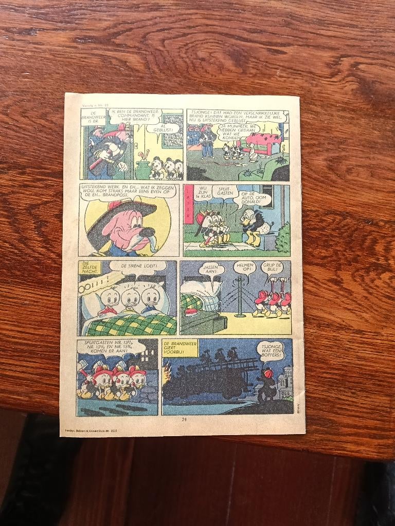 Strip Donald Duck, Ophalen, Gelezen, Walt Disney, Eén stripboek