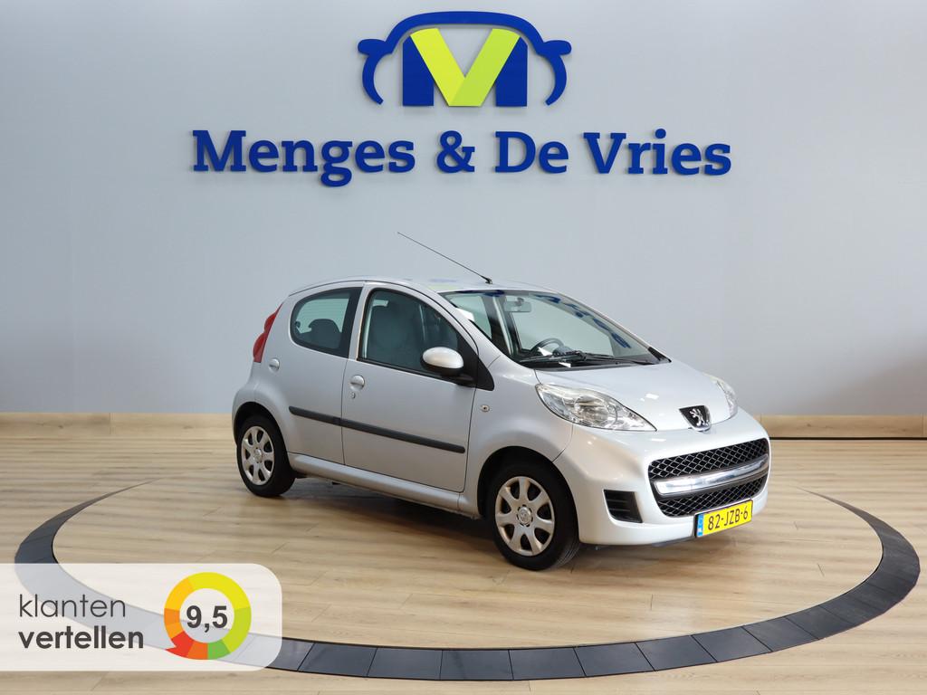Peugeot 107 1.0-12V XS Airco | Parkeer Sensoren | Radio | Is, 12 maanden, Stof, Gebruikt, Zwart