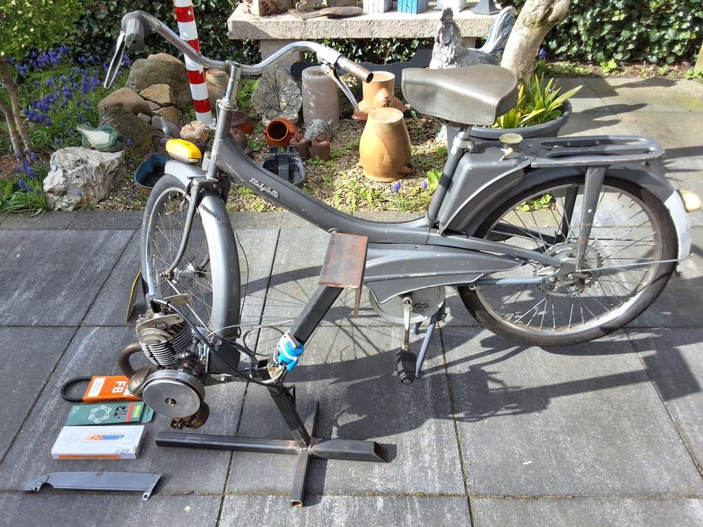 Mobylette Kaptein  Kaptein Mobylette, 55 cm of meer, Ophalen of Verzenden, Gebruikt, Minder dan 10 versnellingen