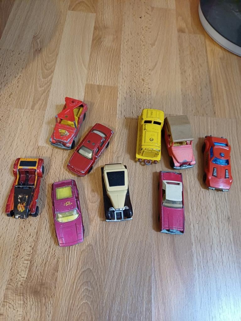 Matchbox speelgoedauto's, Overige merken, Gebruikt, 1:50 of kleiner, Auto
