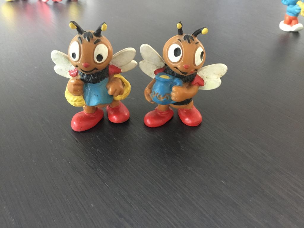 2 Maja de Bij figuurtjes uit de jaren 70, Verzamelen, Poppetjes en Figuurtjes, Ophalen of Verzenden, Gebruikt