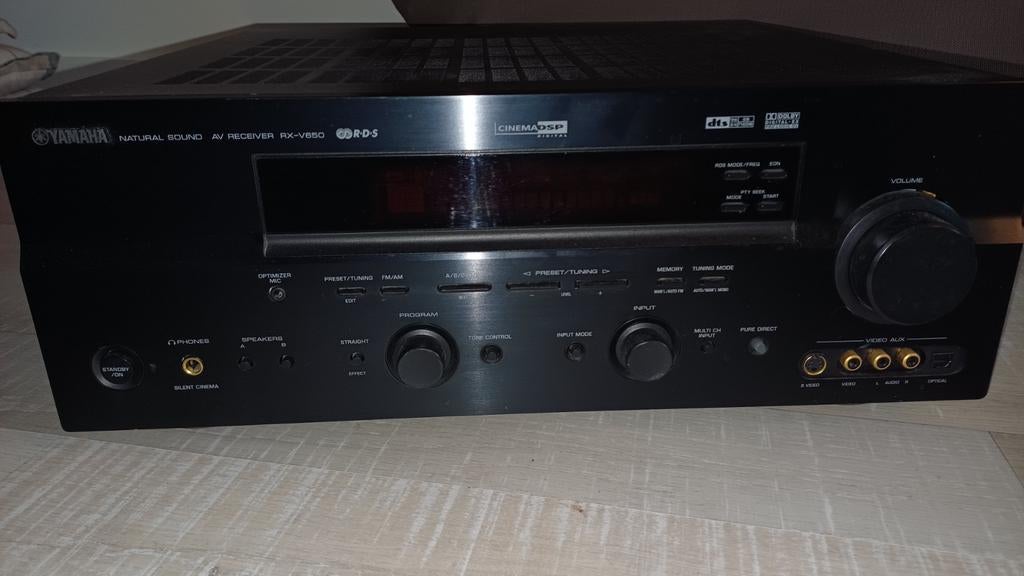 Yamaha  receiver rx-v650, Ophalen, 120 watt of meer, Yamaha