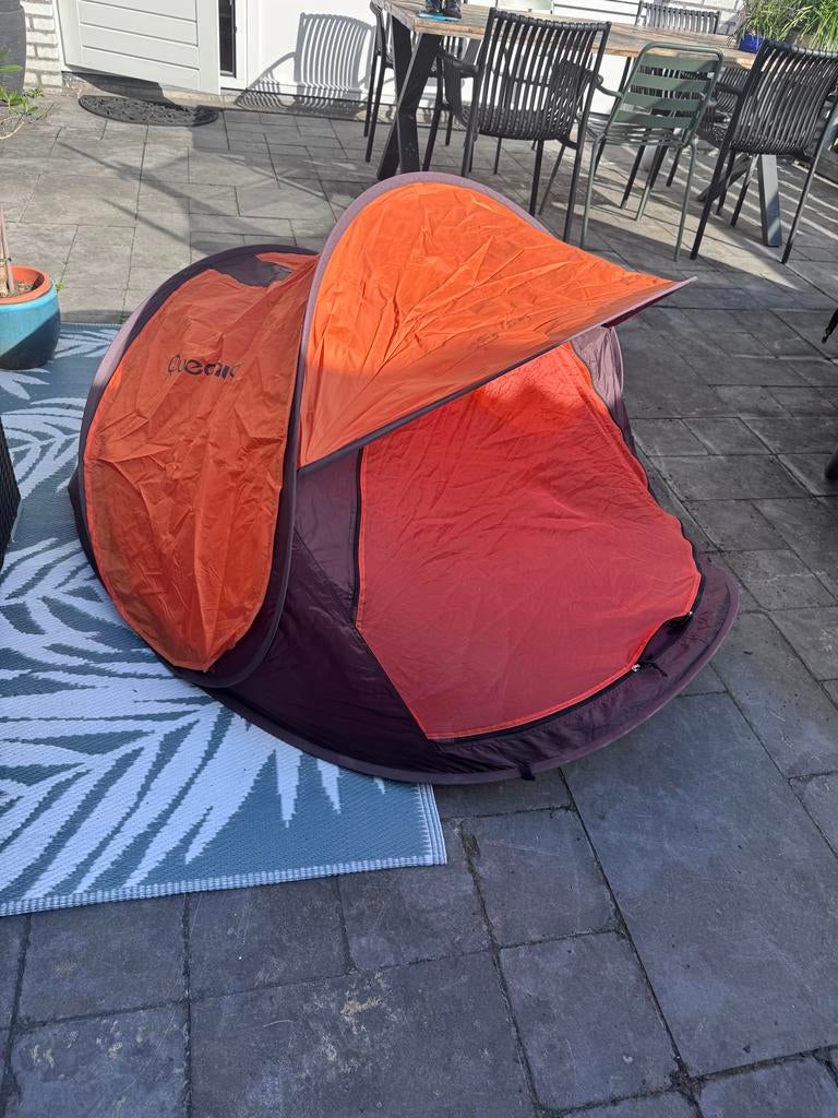 Babytent Quechua 2 Seconds Baby, Caravans en Kamperen, Ophalen, Gebruikt, Tot en met 2