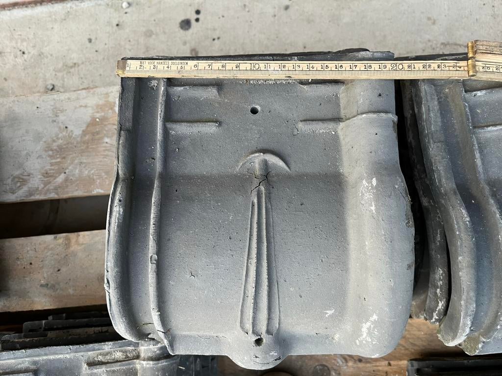 12 knikpannen, Ophalen of Verzenden, Zo goed als nieuw, Steen of Klei, 15 m² of meer