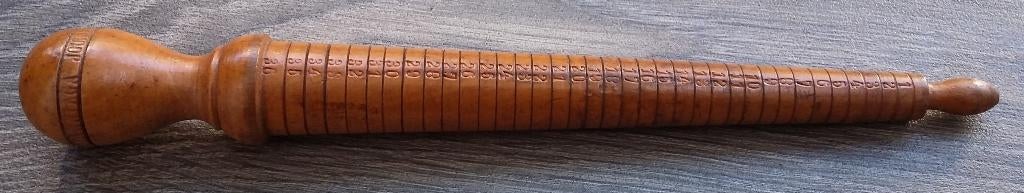 Omstreeks 1900 Ringmaat Meter Juwelier Goudsmid Zilversmid, Ophalen of Verzenden