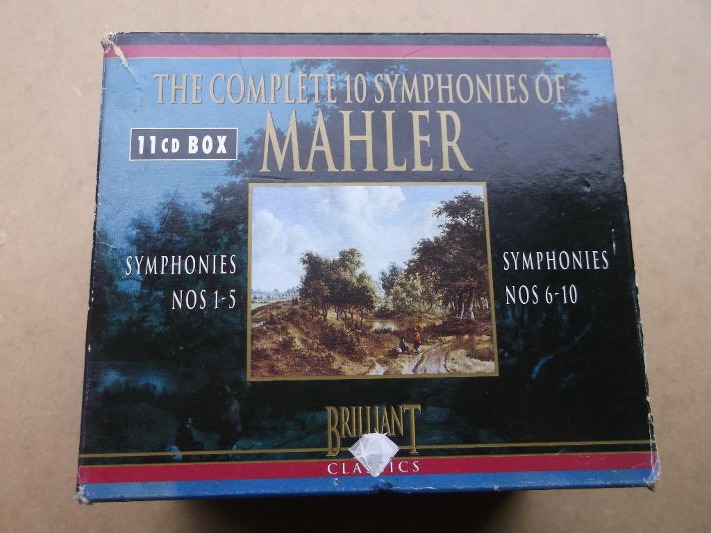 Mahler~The Complete 10 Symphonies~11CD box, Cd's en Dvd's, Cd's | Klassiek, Gebruikt, Boxset, Ophalen of Verzenden, Classicisme