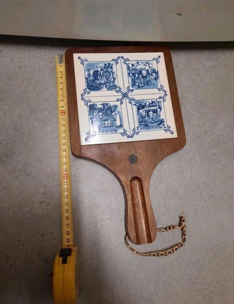 Vintage retro Kaasplankje snijplank serveerplank 1950 ?, Ophalen of Verzenden