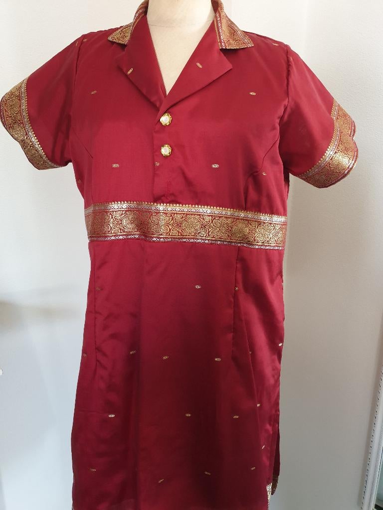indiase kleding / bollywood, Overige typen, Zo goed als nieuw, Rood, Ophalen