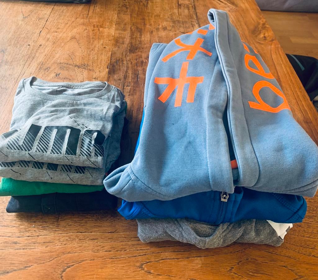 Mooi set sweaters - maat 170/176/S, Kinderen en Baby's, Kinderkleding | Maat 176, Ophalen of Verzenden, Gebruikt, Jongen, Trui of Vest