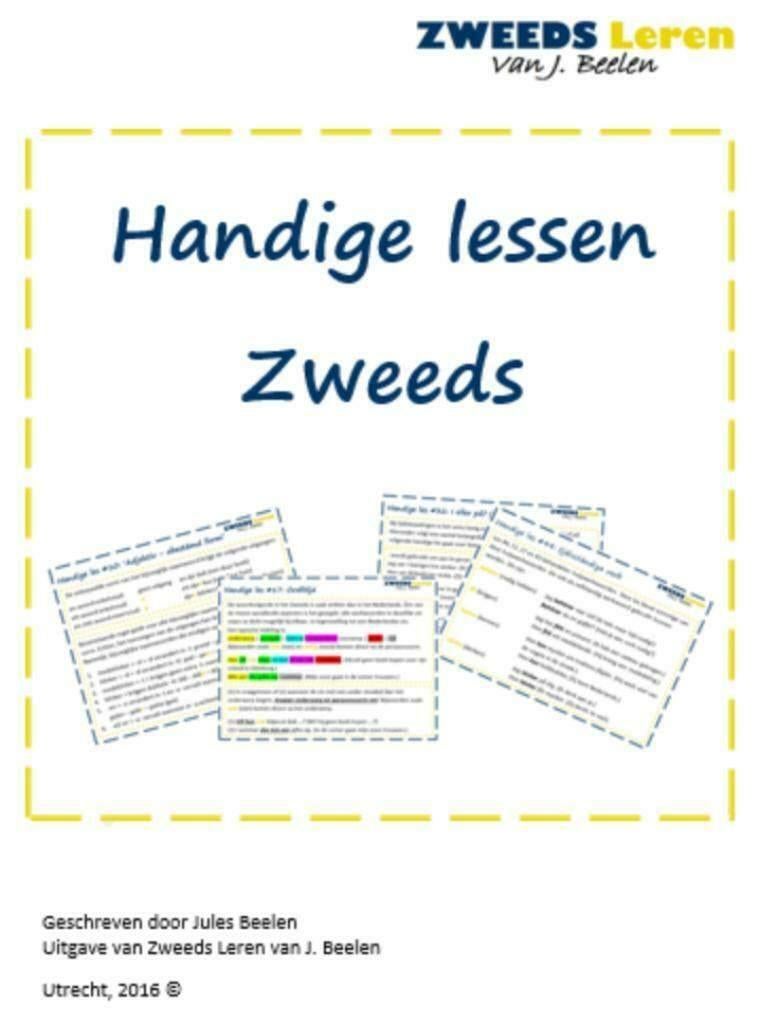 Grammatica Zweeds, Non-fictie, Verzenden, Zweeds, Nieuw