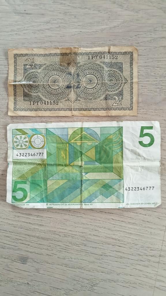 Oud papiergeld, Ophalen