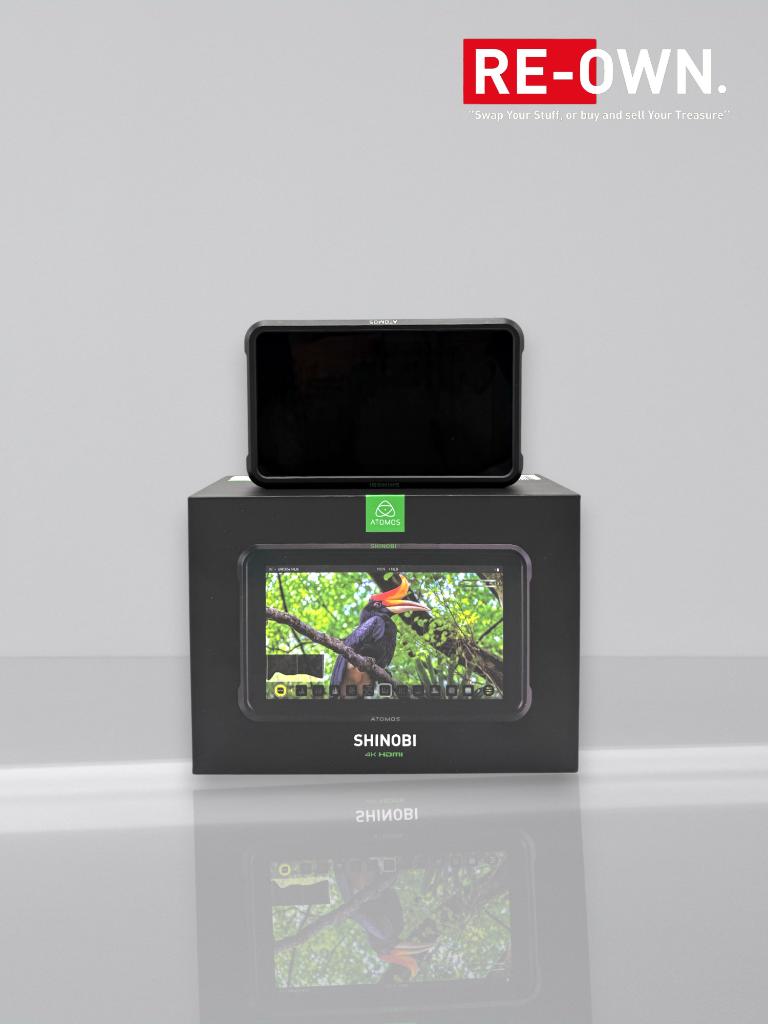Atomos Shinobi 5 inch Monitor 4K HDMI (topstaat + doos), Audio, Tv en Foto, Professionele Audio-, Tv- en Video-apparatuur, ,, Ophalen of Verzenden