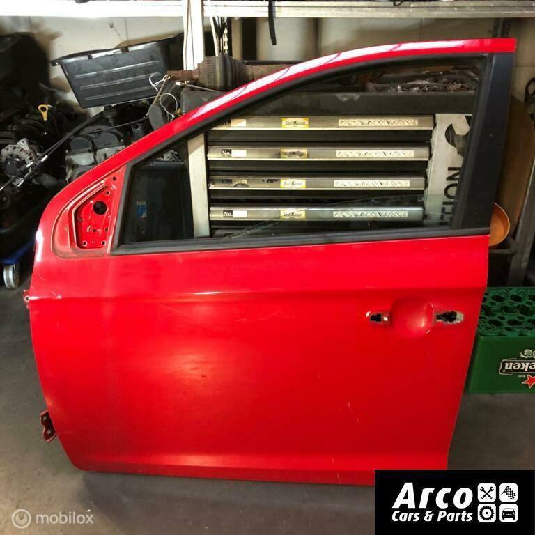 Hyundai i20 Portier LINKS en/of RECHTS BH Rood 2008-2015, Auto-onderdelen, Carrosserie en Plaatwerk, Gebruikt, Deur, Ophalen of Verzenden