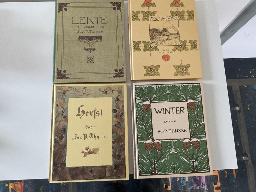 Serie Lente, Zomer, Herfst en Winter van J.P.Thijsse, Ophalen of Verzenden, Nieuw, Jac. P. Thijsse, Plaatjesalbum