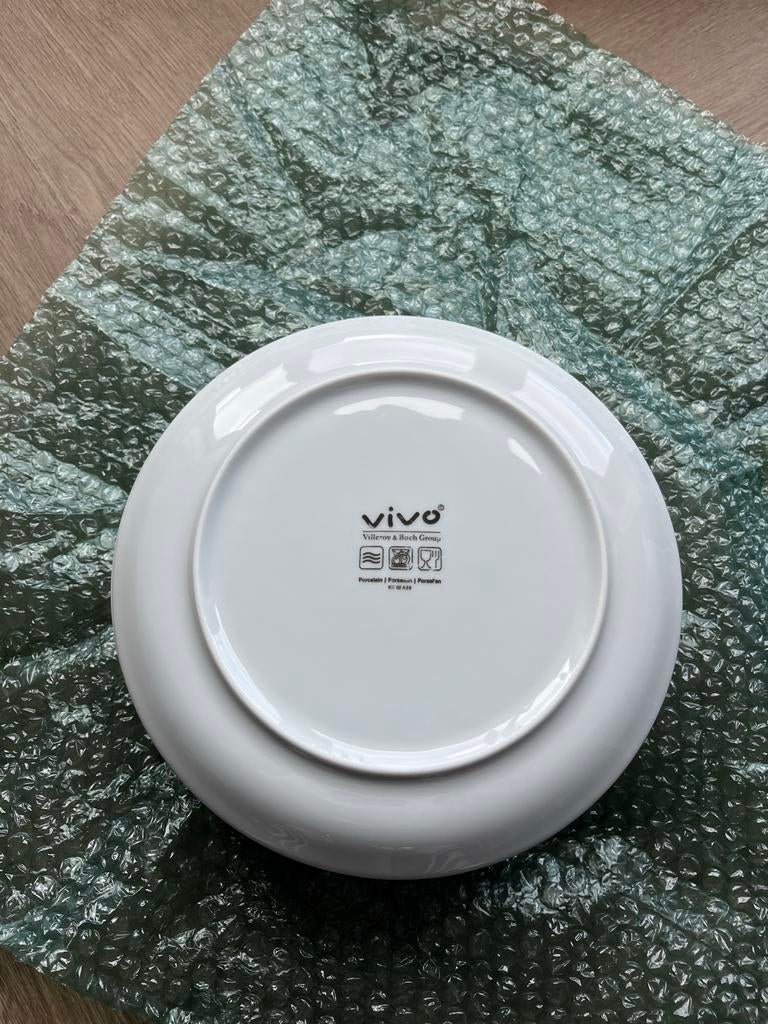 6 Ontbijtborden Villeroy & Bosch, Ophalen, Gebruikt, Bord(en), Effen