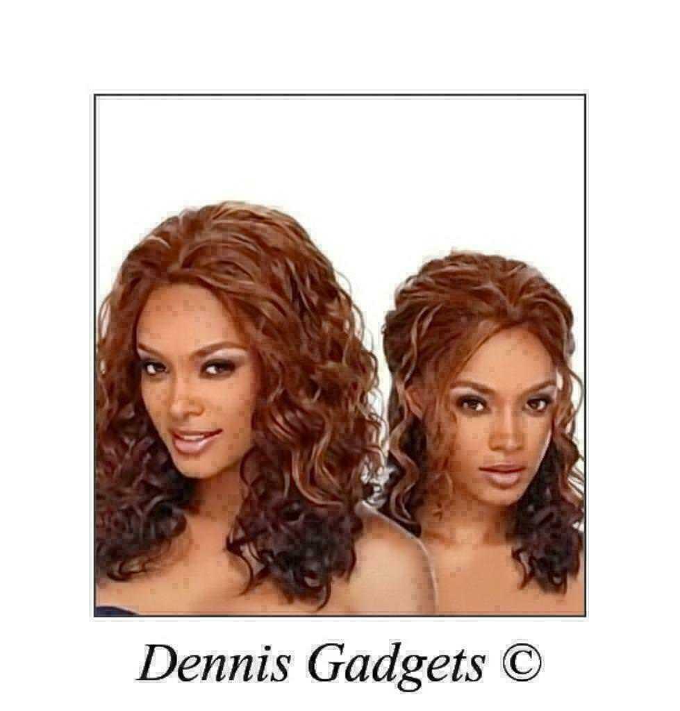 Dennis Gadgets: Damespruik halflang Double Brown nr. 10, Sieraden, Tassen en Uiterlijk, Uiterlijk | Haarverzorging, Ophalen of Verzenden