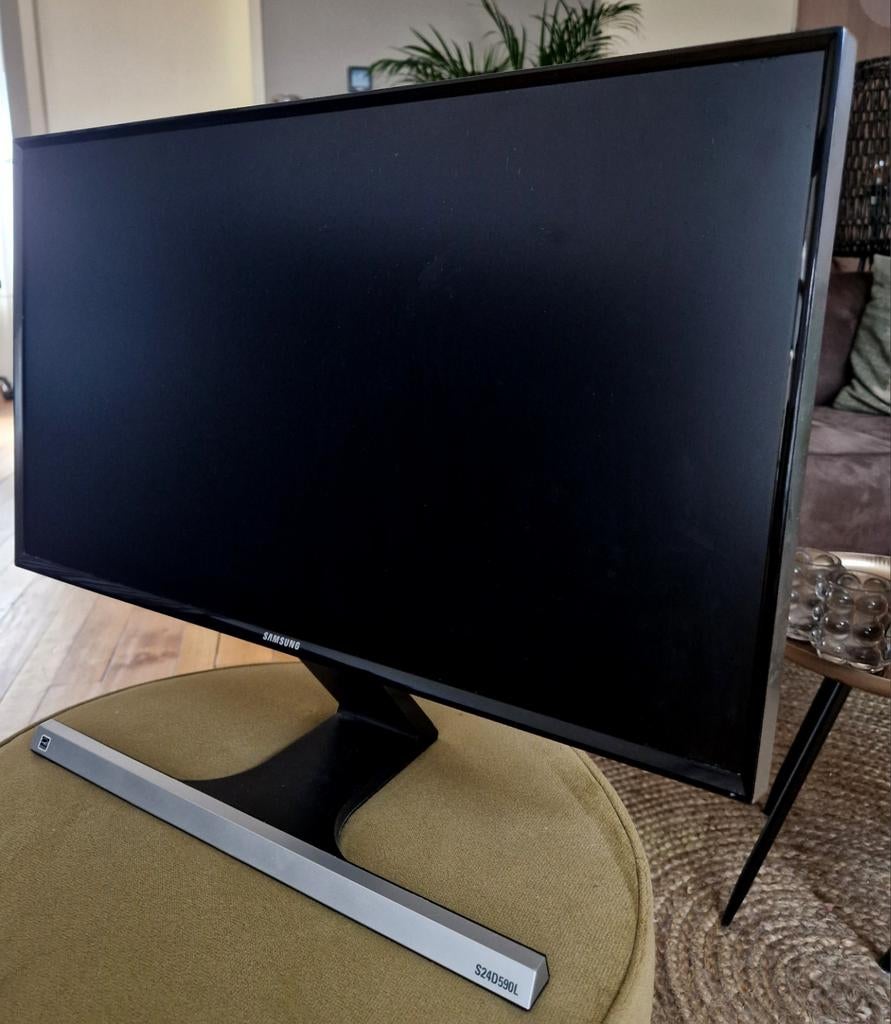 Samsung monitor, Computers en Software, Monitoren, Ophalen, Gebruikt, Full HD, 60 Hz of minder