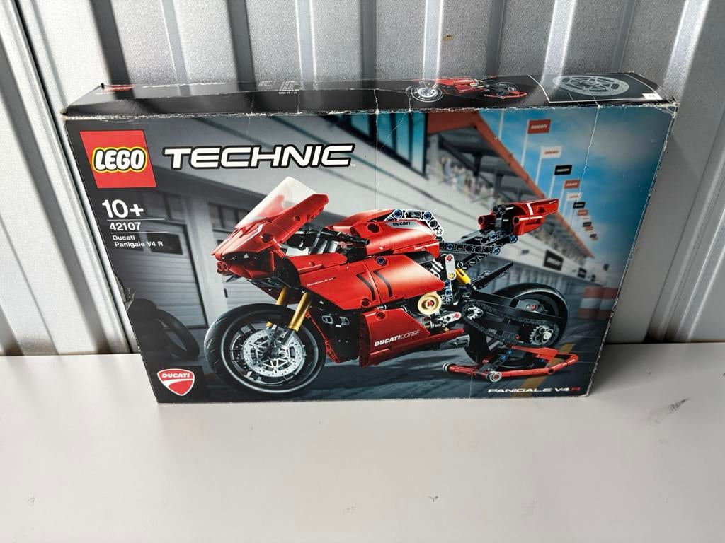 Lego Technic 42107 Ducati Panigale V4 R, Lego, Lego, Ophalen of Verzenden, Zo goed als nieuw