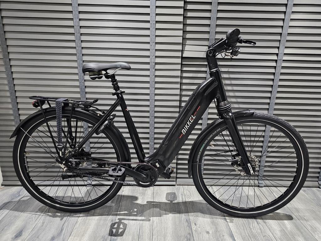 E-bike Bikkel Stenza Disk Gates 630Wh accu 85 Nm Pearl Black, Overige merken, Ophalen of Verzenden, Zo goed als nieuw, 51 tot 55 cm