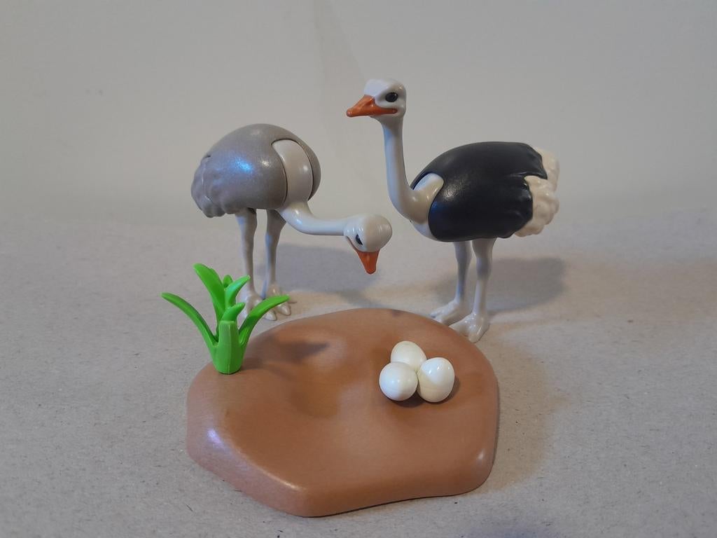 Playmobil 6646 Struisvogel met nest, Ophalen of Verzenden, Zo goed als nieuw, Complete set
