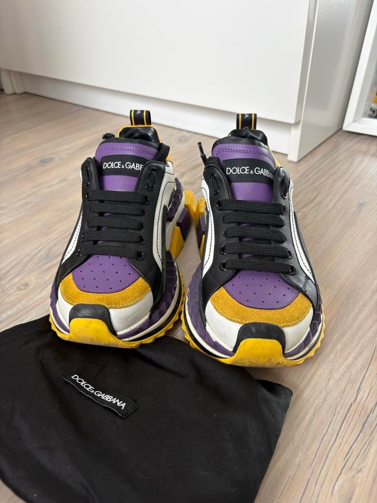 Dolce & Gabbana Sneakers - Maat 37.5, Kleding | Dames, Schoenen, Zo goed als nieuw, Sneakers of Gympen, Zwart, Ophalen of Verzenden