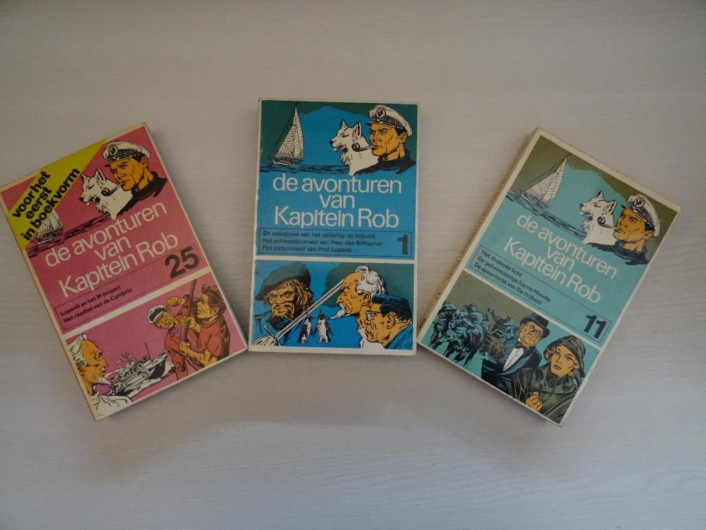 De avonturen van Kapitein Rob, Meerdere stripboeken, Ophalen of Verzenden, Gelezen