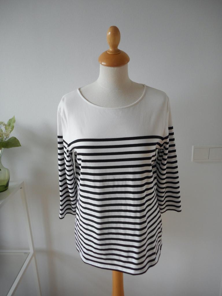 Top, shirt van Hallhuber, maat L, Maat 38/40 (M), Wit, Ophalen of Verzenden, Zo goed als nieuw