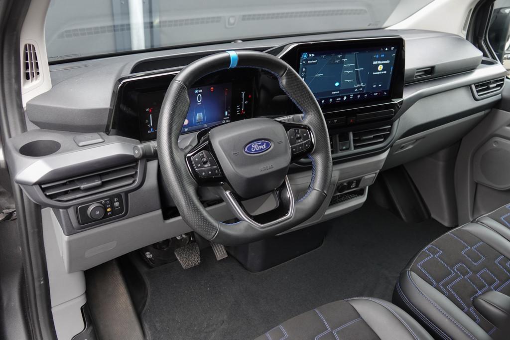 Ford Transit Custom L2H1 2.0Tdci 170Pk Aut. | MS-RT | AWD |, Auto's, Automaat, Gebruikt, 4 cilinders, Startonderbreker