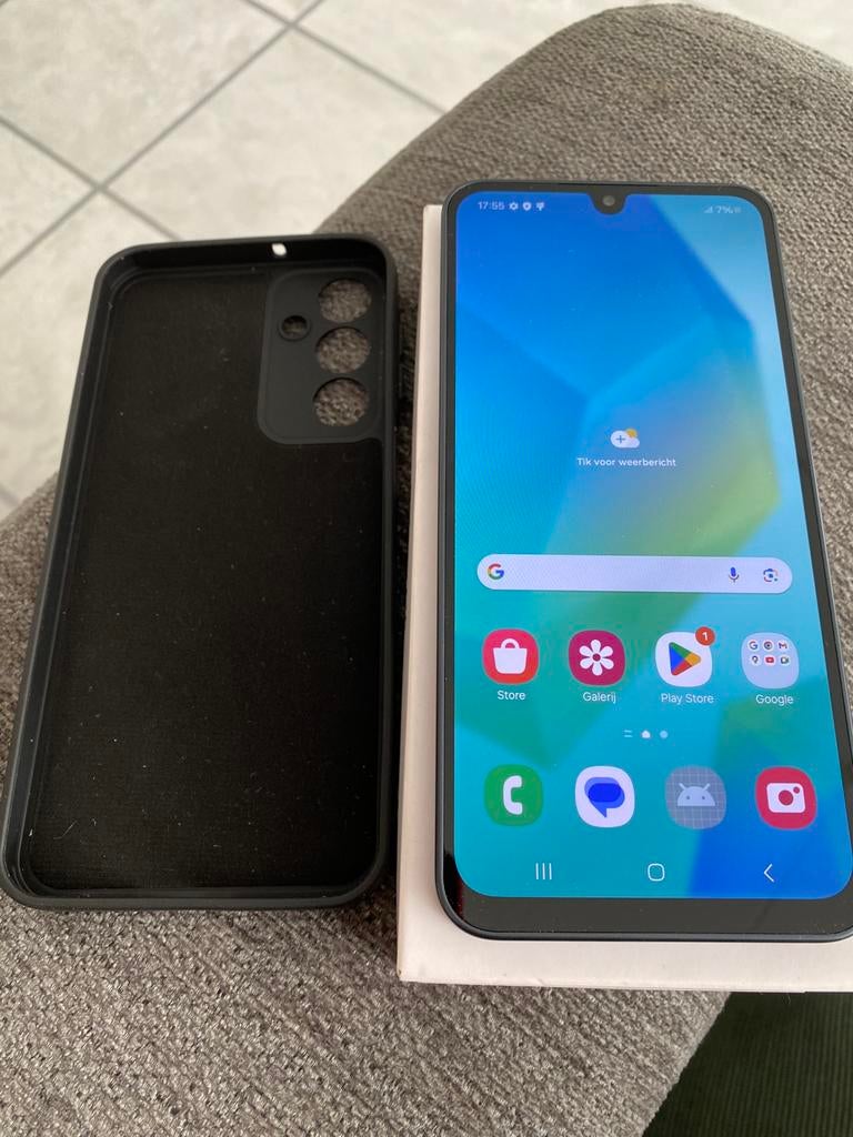 Nieuwe Samsung A16 met doos, Telecommunicatie, Zwart, Ophalen of Verzenden, Zo goed als nieuw, 128 GB