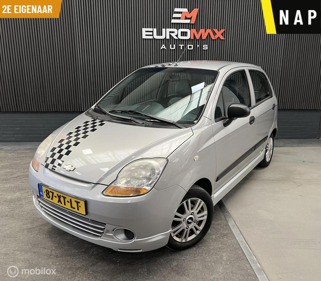 Chevrolet Matiz 0.8 Style NAP- 2e Eigenaar - Airco, Auto's, Voorwielaandrijving, Stof, Gebruikt, Origineel Nederlands