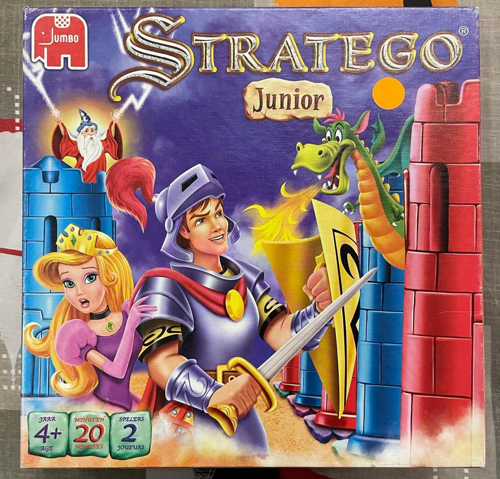 Stratego Junior Bordspel - Jumbo, Een of twee spelers, Ophalen of Verzenden, Gebruikt