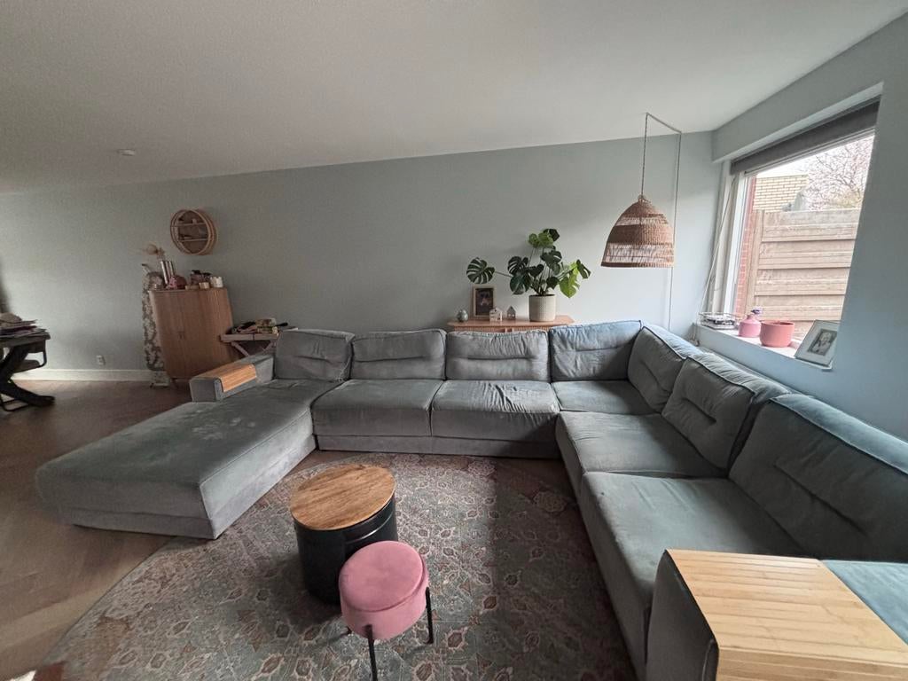 Grote comfortabele hoekbank per direct op te halen, Huis en Inrichting, Banken | Bankstellen, Ophalen, Gebruikt, Hoekbank, 300 cm of meer