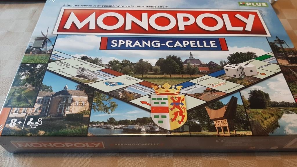 bordspel seal Monopoly Sprang -  Capelle Monopolie fraai, Vijf spelers of meer, Ophalen of Verzenden, Nieuw, Monopoly