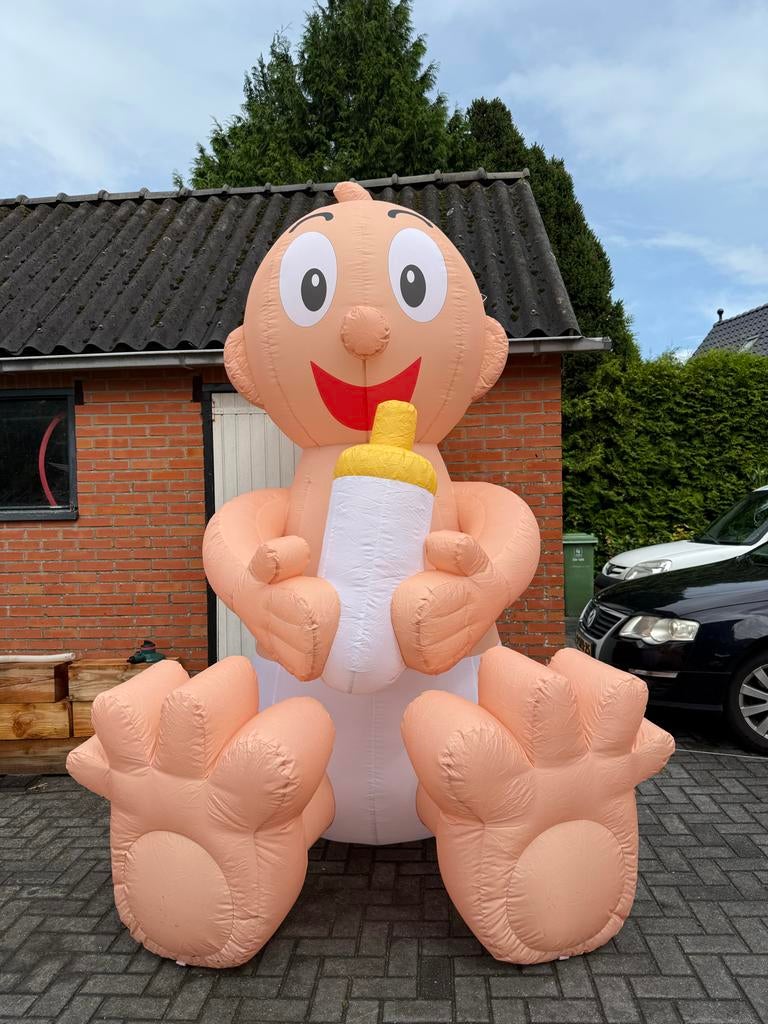 2 opblaas baby's, Ophalen, Gebruikt