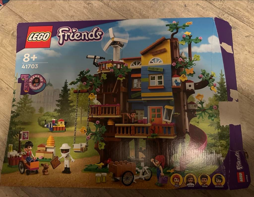 Lego Friends Boomhut 41703, Kinderen en Baby's, Speelgoed | Duplo en Lego, Ophalen of Verzenden, Zo goed als nieuw, Complete set