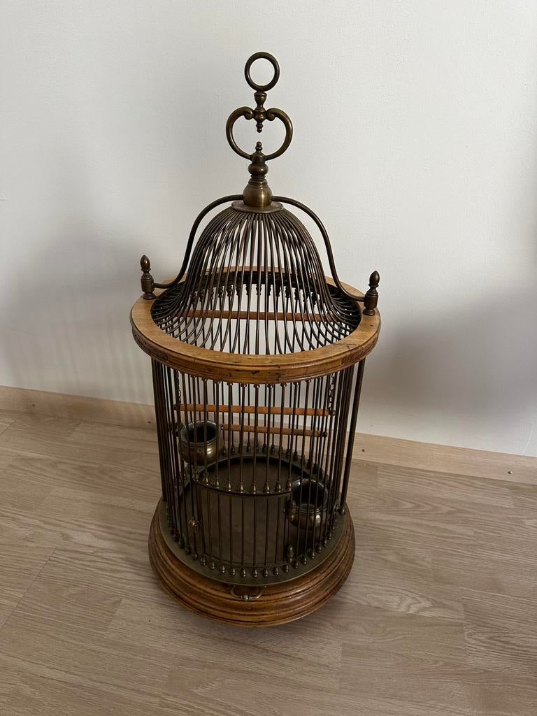 Klassieke vogelkooi, Dieren en Toebehoren, Ophalen, Gebruikt, Overige materialen, Vogelkooi